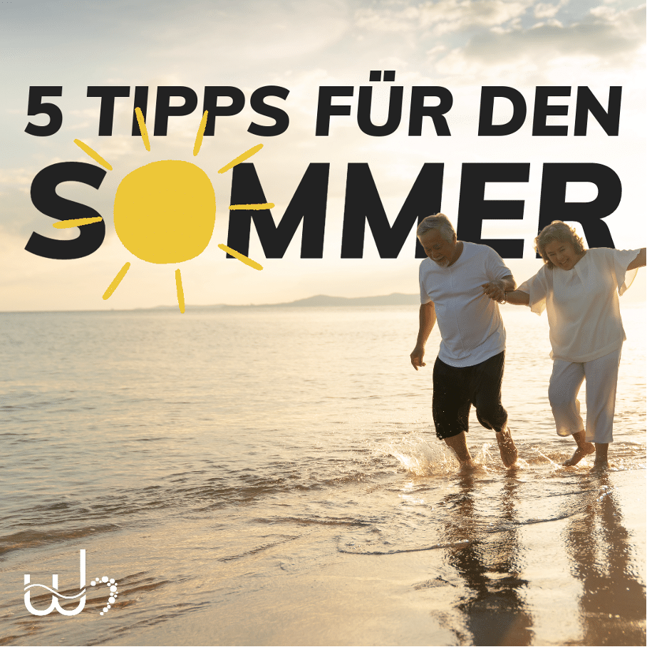 5 Tipps wie Sie mit Ihren Hörgeräte optimal durch den Sommer kommen.