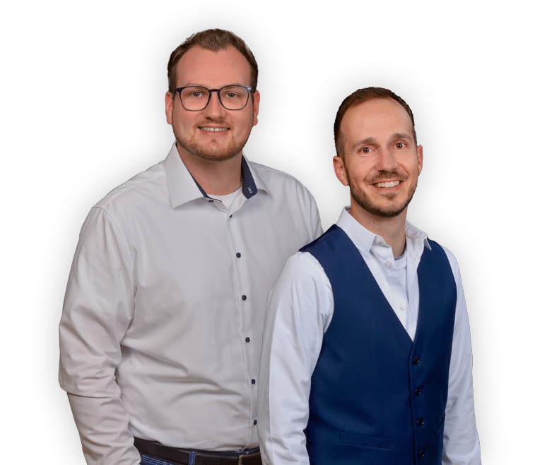 Bild von Tillman Ebert und Philipp Scheel, den Inhabern und Gesch&auml;ftsf&uuml;hrern von Wiesental H&ouml;rakustik